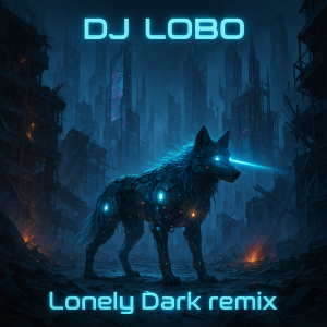 Portada del disco "Lonely Dark Remix" en género mákina, de DJ LOBO